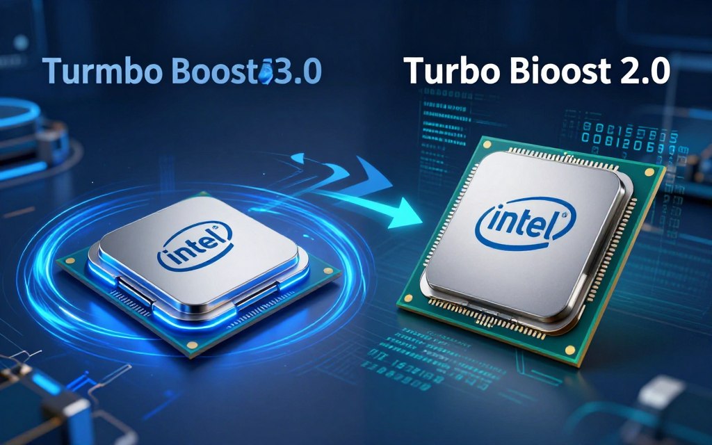 Turbo Boost Max 3.0 vs Turbo Boost 2.0 Turbo Boost Max 3.0 vs Turbo Boost 2.0